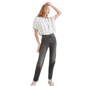 Madewell The Perfect Vintage Jean High Rise Gray Womens Size 29